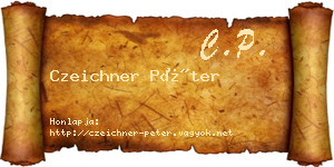 Czeichner Péter névjegykártya